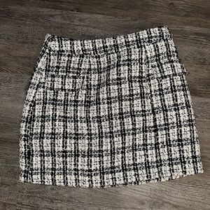Forever 21 tweed mini skirt sz S